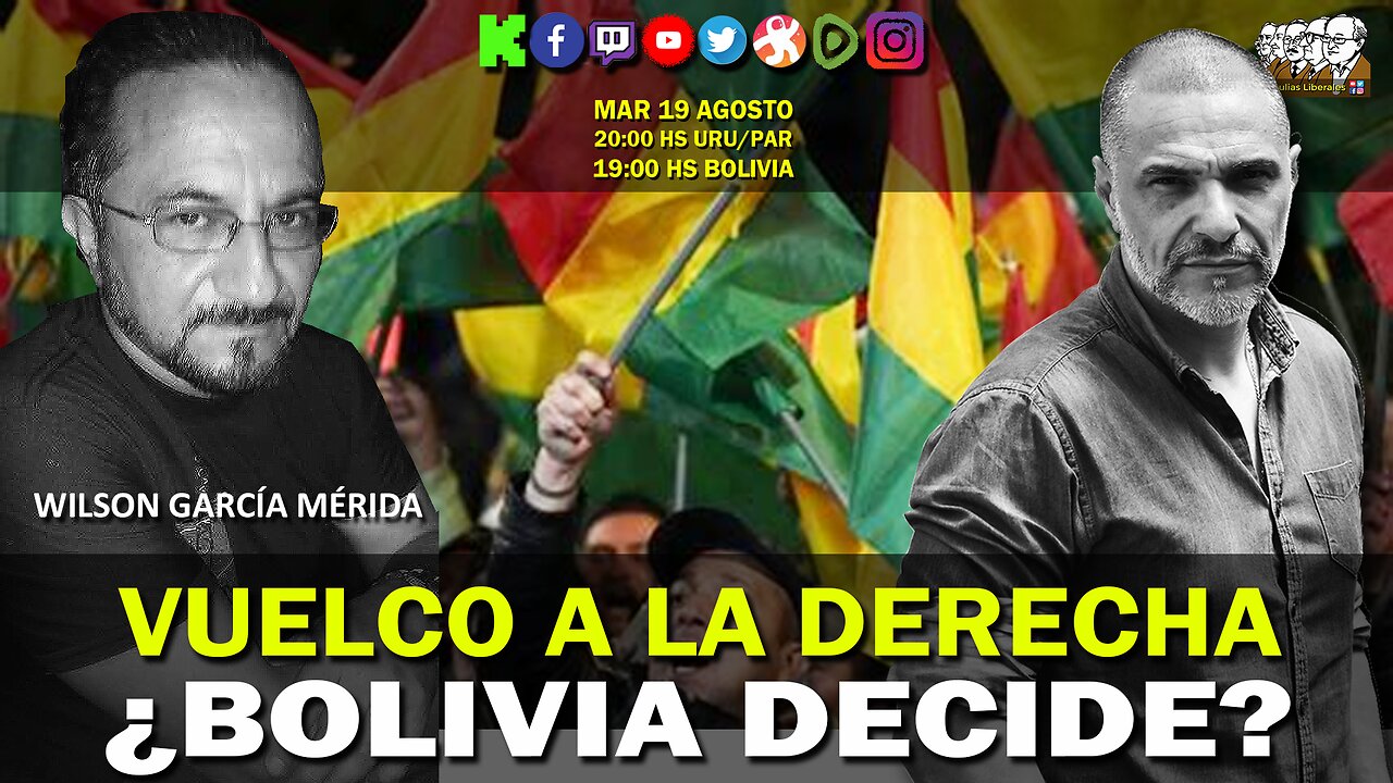 ELECCIONES en BOLIVIA: ¿BOLIVIA DECIDE? UN VUELCO a la DERECHA (Wilson García Mérida)