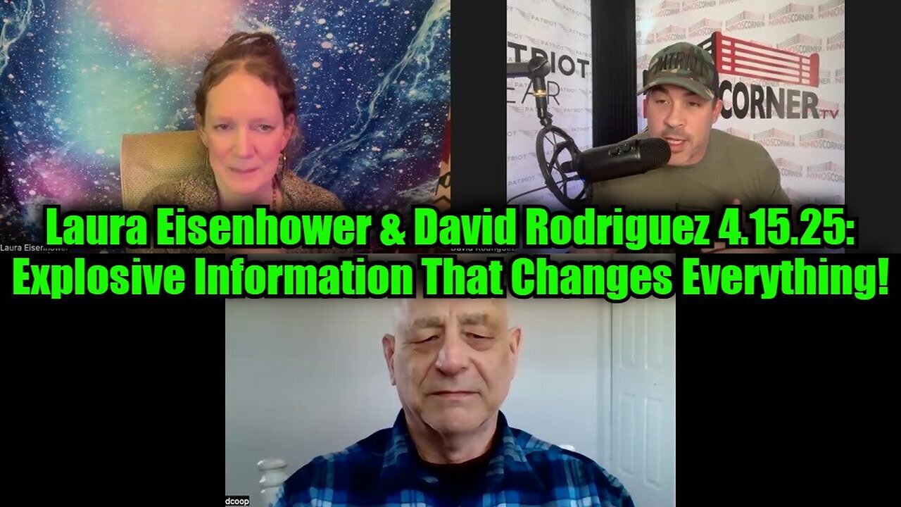 Laura Eisenhower & David Rodriguez 4.15.25: Explosive Information That Changes Everything! MUST SEE