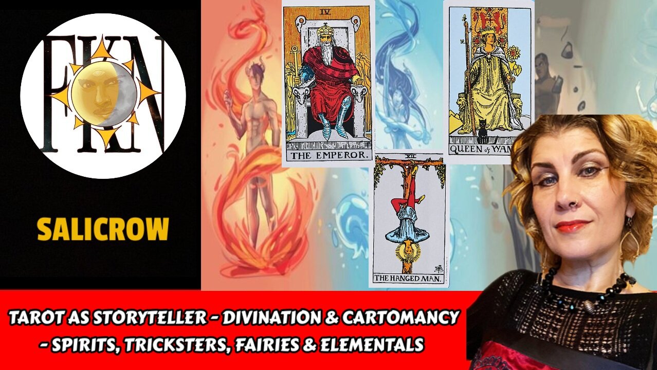 Tarot as Storyteller - Divination & Cartomancy - Spirits, Tricksters, Fae & Elementals | Salicrow