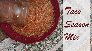 Homemade Taco Seasoning Mix