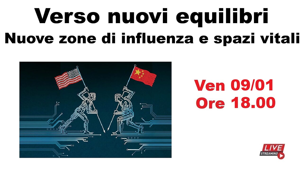 Verso nuovi equilibri - Nuove zone di influenza e spazi vitali