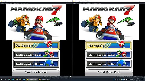 Citra - Mario Kart 7 - Local Coop Multiplayer - Tutorial