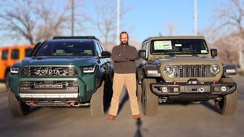 This Is DEPRESSING! //2026 Wrangler Rubicon vs 2026 4Runner Trailhunter//