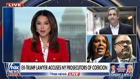 Michael Cohen Accuses NY Prosecutors of PRESSURING HIM to turn on President Trump