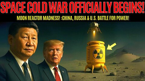 Breaking: China, Russia & U.S. Race to Build Nuclear Reactor on the Moon – Who Will Win?!
