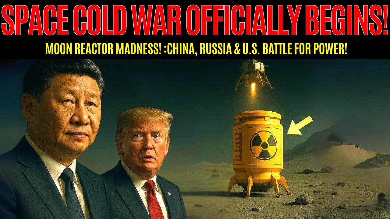 Breaking: China, Russia & U.S. Race to Build Nuclear Reactor on the Moon – Who Will Win?!