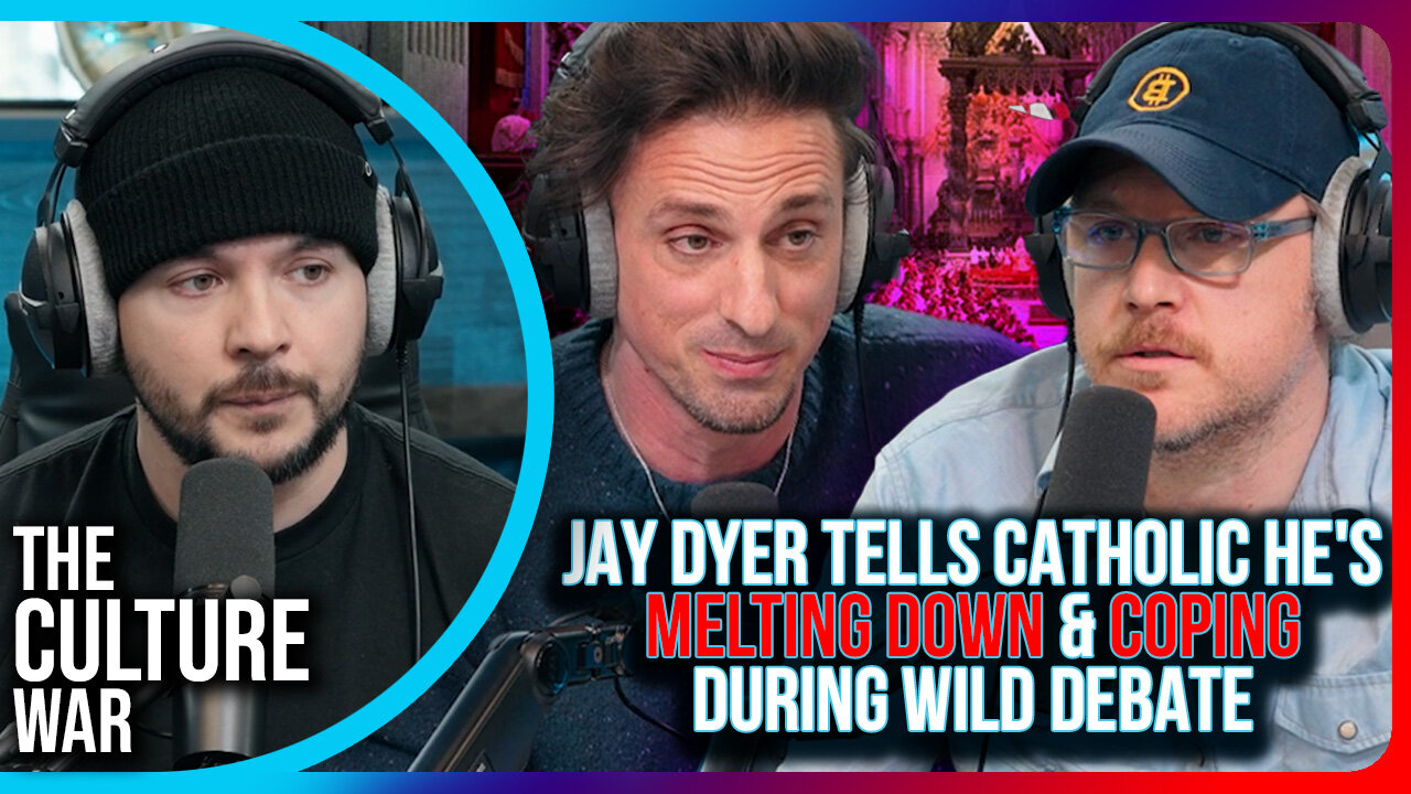 Jay Dyer Tells Catholic He's MELTING DOWN & COPING During Wild Debate