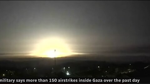 Israel nuked Gaza - Jews use a nuclear warhead AGAIN