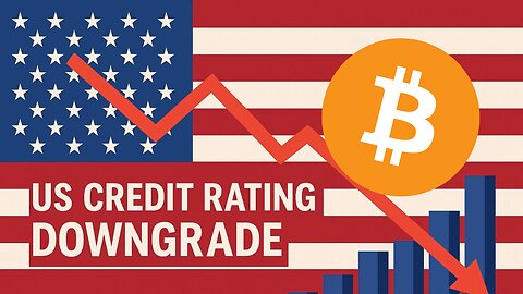 CRYPTO PUMPING; USA CREDIT RATING DOWNGRADED 