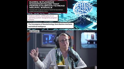 BRAIN COMPUTER INTERFACE NANOTECHNOLOGY THROUGH mRNA VACCINES.