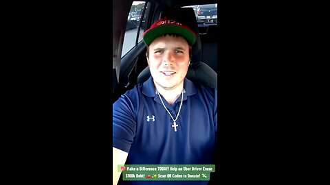 Change a life today! Help an Uber driver pay off $100k! 💖💰