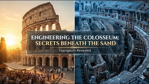 Colosseum के नीचे छिपा 2000 साल पुराना राज़ | The Engineering of the Hypogeum | Home Bound Historian