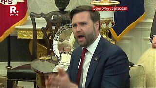 Zelenskyy Defenseless, JD Vance's Epic Knockout In Oval Office