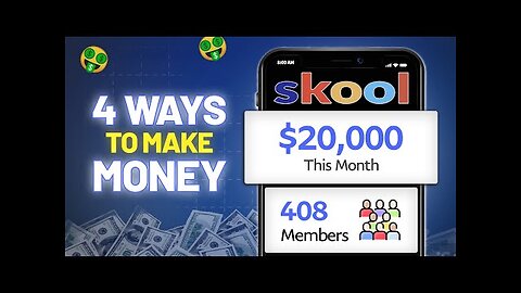 How To Make Money With Skool Step by Step Tutorial $1+ billion per year - Make Fast Money