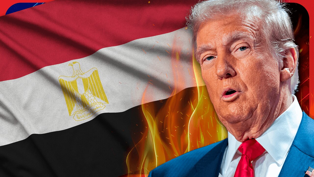 Egypt on HIGH ALERT after Trump's shocking message | Redacted w Clayton Morris