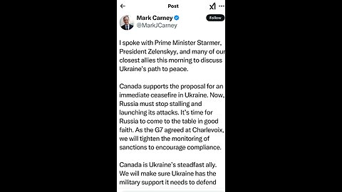 Mark Carney’s Ukraine Hypocrisy EXPOSED! 
