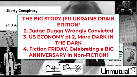 Liberty Conspiracy LIVE 12-19-25 EU Won't Steal Russian Cash, ICE Okayed to Invade Court Rooms, Tom Paine!