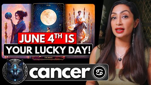 CANCER ♋︎ "What's Happening For You In Really Amazing!" 🐞 Cancer Sign ☾₊‧⁺˖⋆