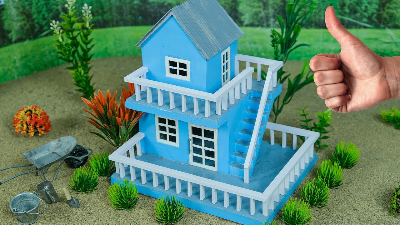 This Is Insane! How I Built a Mini House Using Only Tiny Bricks!