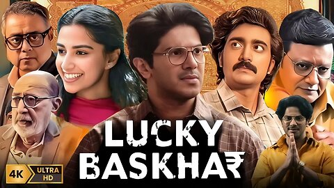 Lucky Baskhar (2024) Full Movie In Hindi | Dulquer Salmaan, Meenakshi Chaudhary || Reviews & Facts