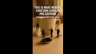 🧠☕️ This Is What Mental Function Looks Like Pre-Caffeine (Spoiler: It’s Not Functional)