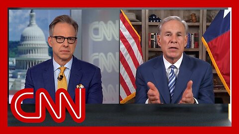 ‘What gives you the right?’: Tapper pushes back on Abbott over calls to remove Dem lawmaker