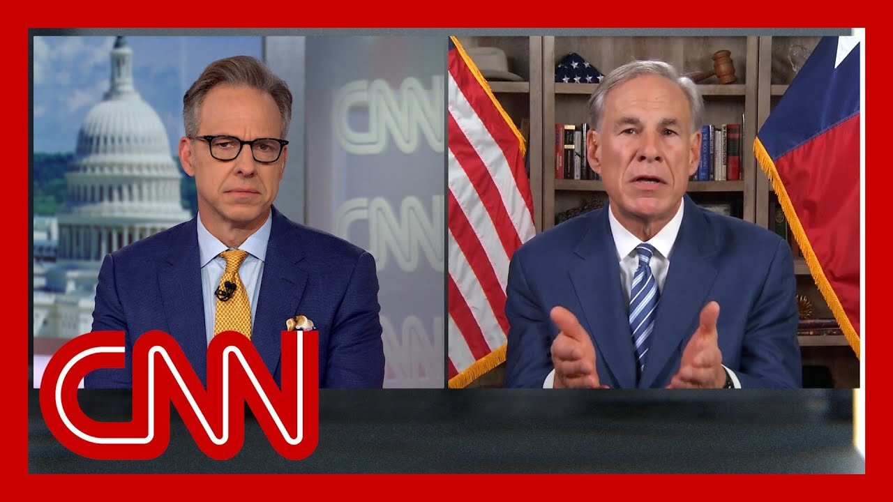 ‘What gives you the right?’: Tapper pushes back on Abbott over calls to remove Dem lawmaker