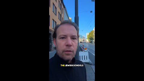 Children are not released from Jewish schools in Munich immediately after school