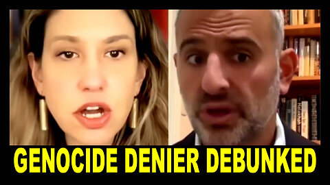 Katie Halper SHUTS DOWN Israeli Blogger - LIES About Gaza Genocide