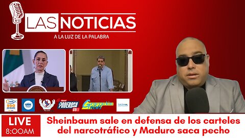 Sheinbaum sale en defensa de los carteles del narcotráfico y Maduro saca pecho
