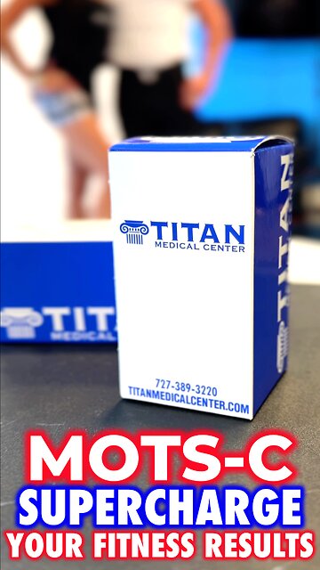 Ask About Titan Medical Center’s MOTS-C! Supercharge your fitness results with this amazing therapy!