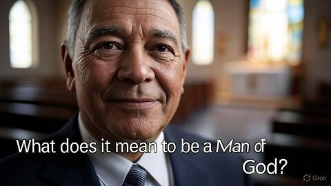 What does it mean to be a Man of God?