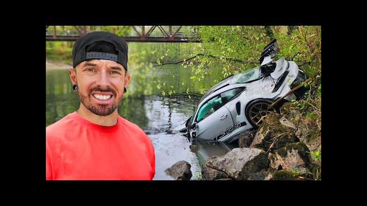I BOUGHT A WRECKED PORSCHE 911 GT3RS THAT WENT SWIMMING