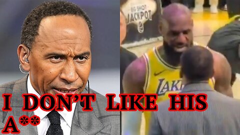 "I don't like his A**!" Stephen A Smith ANNIHILATES LeBron James in BOMBSHELL admission of NBA star!