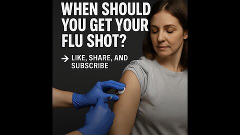 CDC: Best Flu Shot Timing