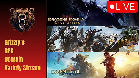 Variety Stream: Monster Hunter Wilds, Final Fantasy XIV, Dragon's Dogma