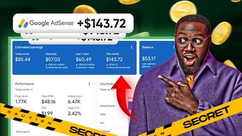 How To Make $150 With AdSense Loading High CPC Method