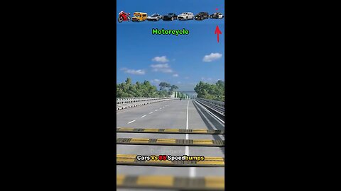 🚗 Cars vs 85 Speed Bumps in a Row! | Extreme Road Challenge