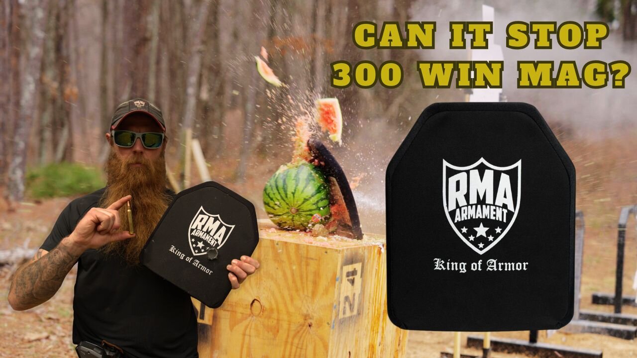 The BEST Body Armor For Civilians? | RMA Lightweight Level 4 Plate Review