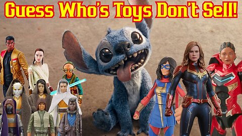 Disney Lets Slip That Star Wars, Marvel, Princess DON'T SELL As Stitch Takes The Crown As Top Toy!