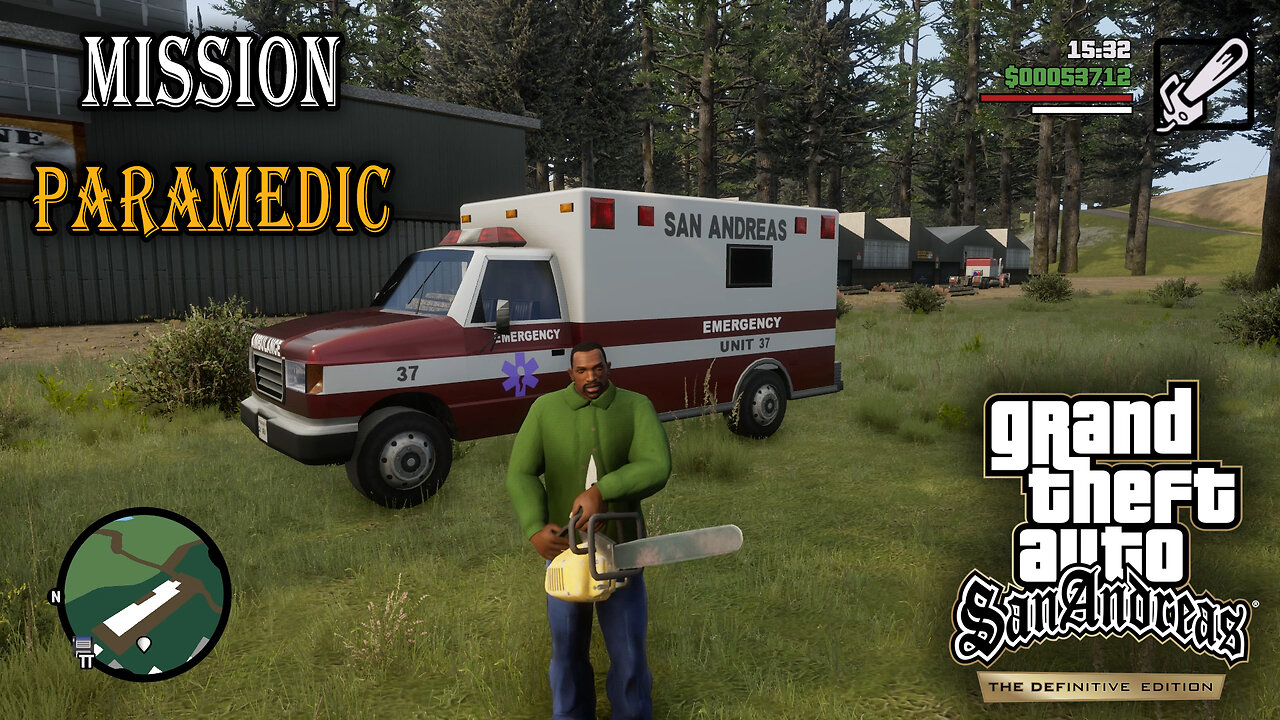 GTA San Andreas Definitive Edition - Paramedic Side Mission
