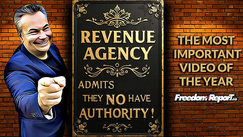 CANADA REVENUE AGENCY AUDITOR ADMITS THEY HAVE NO AUTHORITY - A MUST WATCH
