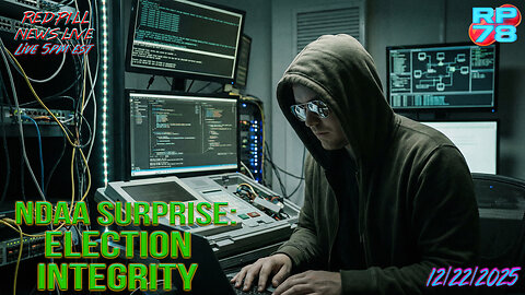 NDAA Hiding Gems - Election Provision Buried Inside on Red Pill News Live