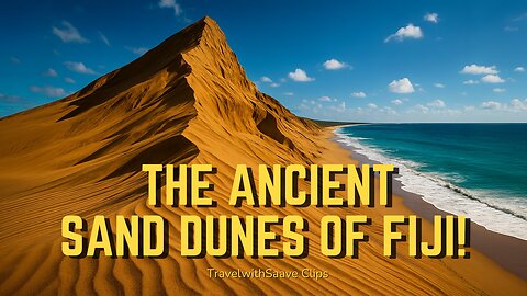 Fiji's Secret Sigatoka Sand dunes Escape | Ft. @TripshipgoTraveller | TravelWithSaave Clips