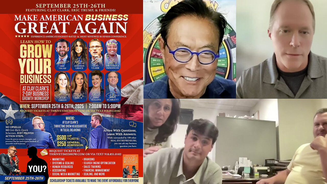 Business Coach | How to Achieve Traction In a World of Perpetual Distractions + Celebrating EPIC Growth of www.EnviroDuctli.Net & www.Centurion.Health + Join Eric Trump At Clay Clark's Sept. 25-26 Business Conf (168 Tix Remain)