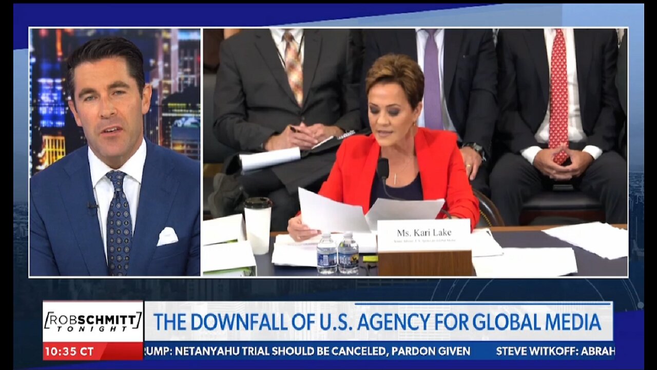 KARI LAKE VOICE OF AMERICA IS ROTTEN TO THE CORE