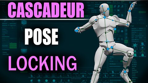 Cascadeur: Lock Pose To Timeline