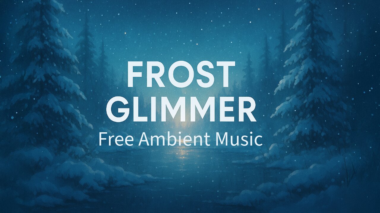 Frost Glimmer – Free Ambient Music No Copyright Winter Soundscape for Calm & Focus