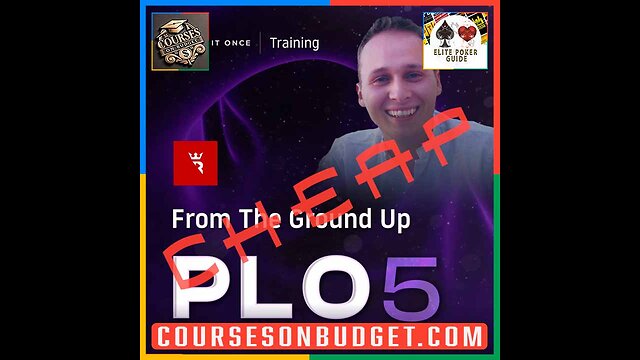 RUN IT ONCE FROM THE GROUND UP 5-CARD PLO