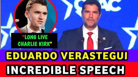 Long live Charlie kirk!! Mexican activist in Paraguay at Cpac 2025